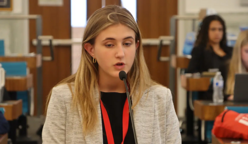 Criminal Law and Trial Session 2 Podium Sloane Banziger 1